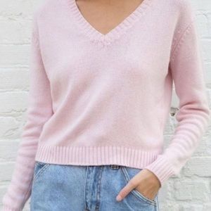 Brandy Melville Light Pink Leigh Sweater